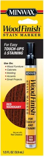 Minwax Wood Finish Stain Marker маркер с тонирующей масляной морилкой для дерева (9.9 мл) красный махагон