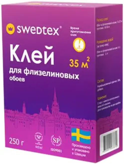 Swedtex Флизелин клей для флизелиновых обоев (250 г)