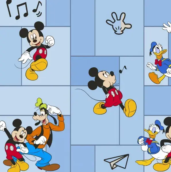 Erismann Eurodecor Disney E-D-001В обои виниловые на флизелиновой основе