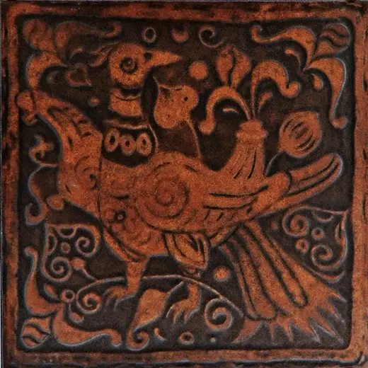 Сокол Родос коллекция RDS411 декор напольный кофейный матовый дракон/орнамент