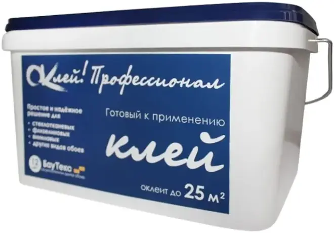 Баутекс ОКлей Профессионал готовый клей для тяжелых обоев (10 кг)