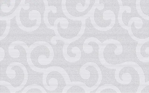 Нефрит-Керамика Эрмида коллекция Эрмида 04-01-1-09-03-06-1020-1 вставка (250*400 мм/8 мм) серая глянцевая под текстиль/узор