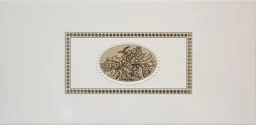 Нефрит-Керамика Мидаль коллекция Мидаль 04-01-1-08-03-15-249-0 вставка (200*400 мм) коричневый