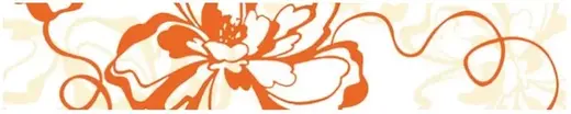 Нефрит-Керамика Монро коллекция Монро 05-01-1-76-00-35-050-0 бордюр (400 мм) 75 мм оранжевый