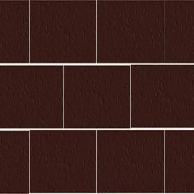 Paradyz Natural коллекция Natural Brown Duro плитка фасадная структурная (245*66 мм) коричневая матовая под камень