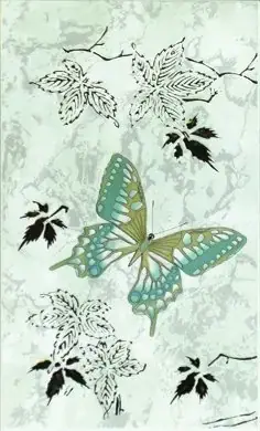 Сокол Баттерфляй (Зеленая) коллекция D612CAR7 панно