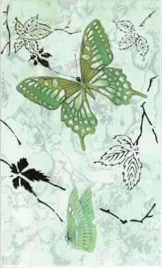 Сокол Баттерфляй (Зеленая) коллекция D612EAR7 панно