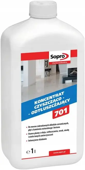 Sopro ZSE 718 средство для удаления цементных налетов и остатков (1 л)