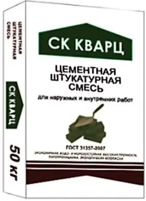 СК Кварц цементная штукатурная смесь (50 кг)