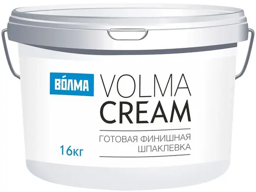 Волма Cream гипсовая шпаклевка для финишного выравнивания (16 кг)