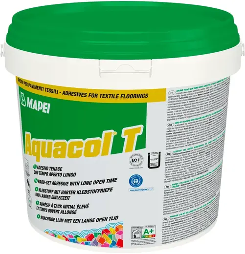 Mapei Aquacol T вододисперсионный клей для натурального линолеума (5 кг)