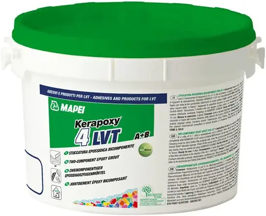 Mapei Kerapoxy 4 LVT 2-комп эпоксидный шовный заполнитель (2 кг) №114 антрацит