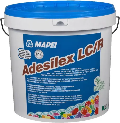 Mapei Adesilex LC/R клей для монтажа деревянных покрытий (15 кг)