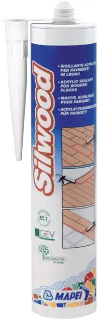 Mapei Silwood акриловый герметик в водной дисперсии (310 мл) темно-коричневый P4