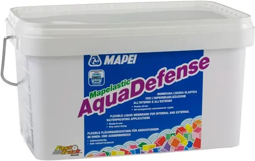 Mapei Mapelastic Aquadefense жидкая эластичная мембрана для гидроизоляции (15 кг)