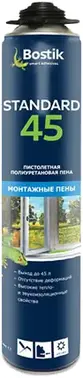 Bostik Standard 45 полиуретановая пистолетная монтажная пена (650 мл)