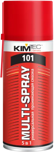 Kim Tec Multi-Spray 101 универсальная проникающая смазка 5 в 1 (100 мл)