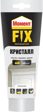 Момент Fix Кристалл универсальный монтажный клей (185 г)