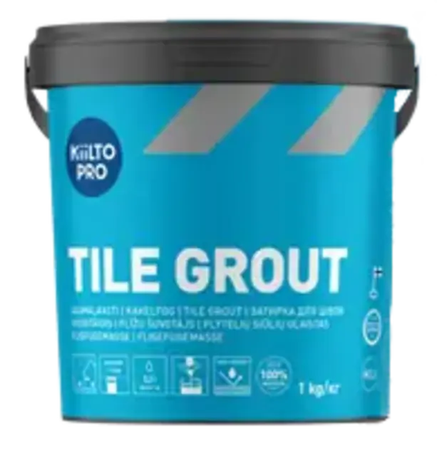 Kesto Kiilto Pro Tile Grout затирка для швов водоотталкивающая износостойкая (1 кг) фиолетовая №93