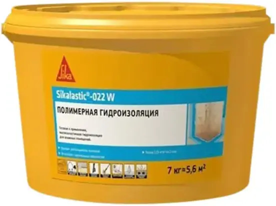 Sika Sikalastic-022 W однокомпонентная гидроизоляция (7 кг)