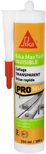 Sika Maxtack Invisible высокопрочный клей мгновенного схватывания (300 мл)