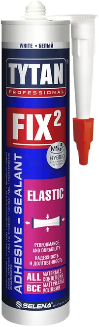 Титан Professional Fix2 Elastic клей-герметик универсальный (290 мл)