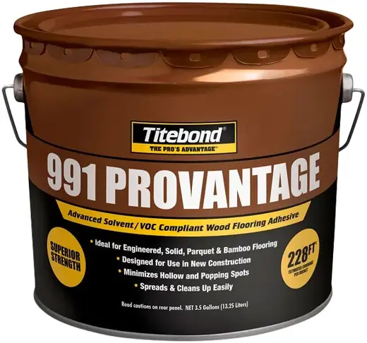 Titebond 991 Provantage клей для деревянных напольных покрытий (13.24 л)