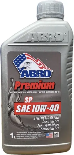 Abro Premium SAE 10W-40 масло моторное полусинтетическое (1 л)