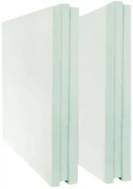 Русеан плита пазогребневая полнотелая гипсовая (0.667*0.5 м/80 мм)