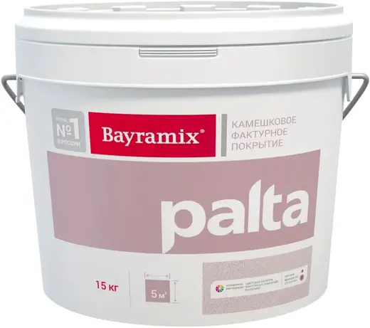 Bayramix Palta декоративная камешковая штукатурка (15 кг 1.2-1.5 мм)