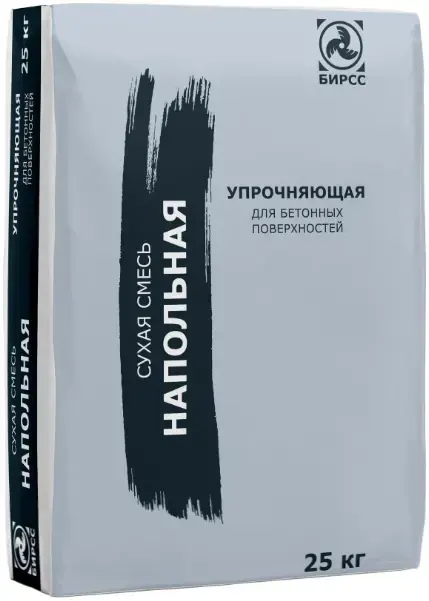 Бирсс УК-2 упрочнитель бетона корундовый топпинг (25 кг)
