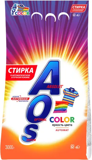 АОС Color стиральный порошок (3 кг)