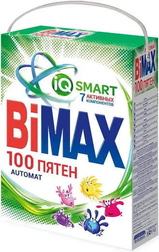 Bimax 100 Пятен стиральный порошок (4 кг) автоматическая