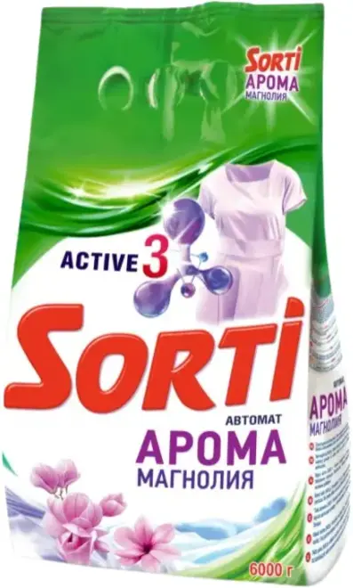 Sorti Арома Магнолия стиральный порошок (6 кг)