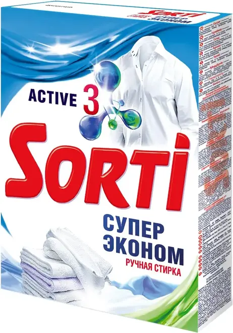 Sorti Супер Эконом стиральный порошок (350 г) ручная