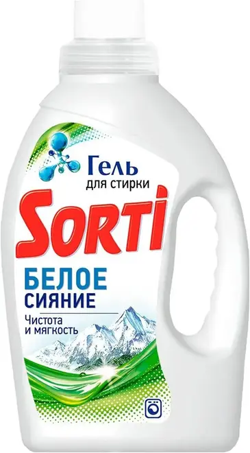 Sorti Белое Сияние гель для стирки (1.2 л)