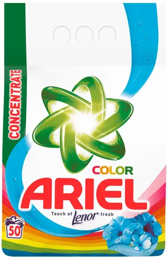 Ariel для Цветного с Ароматом от Lenor стиральный порошок аква пудра (3 кг)