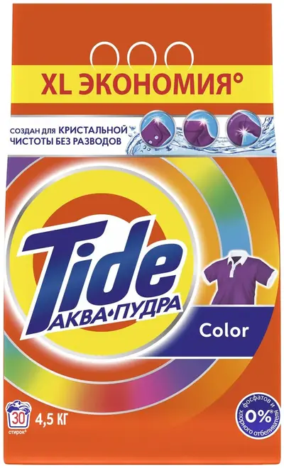 Тайд Color стиральный порошок аква-пудра (4.5 кг)