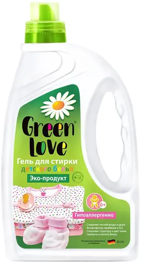 Green Love гель для стирки детского белья (1.35 л)