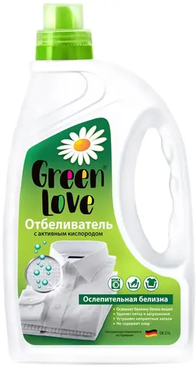 Green Love Ослепительная Белизна отбеливатель с активным кислородом (1.35 л)