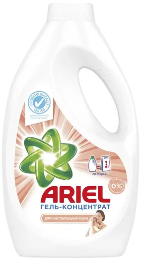 Ariel для Чувствительной Кожи гель-концентрат для стирки (1.04 л)