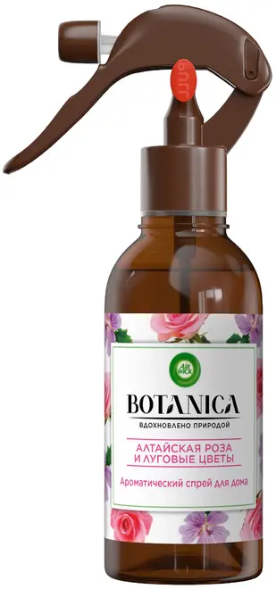 Air Wick Botanica Алтайская Роза и Луговые Цветы ароматический спрей для дома (236 мл)