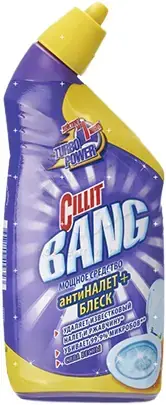 Cillit Bang Антиналет+Блеск Сила Весны мощное средство для туалета (450 мл)
