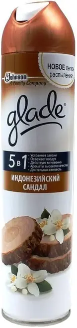 Glade Индонезийский Сандал освежитель воздуха аэрозоль (300 мл)