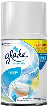 Glade Automatic Свежесть Белья сменный баллон для автоматического освежителя воздуха (269 мл)