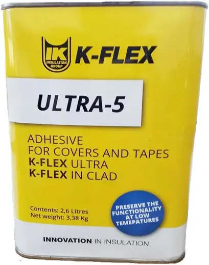 K-Flex Ultra-5 контактный клей (2.6 л)