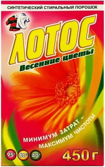 Лотос Весенние Цветы стиральный порошок (450 г)