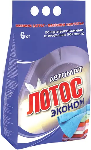 Лотос Эконом концентрированный стиральный порошок (автомат 6 кг)