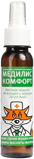 Медилис от Комаров репеллентное средство (100 мл)