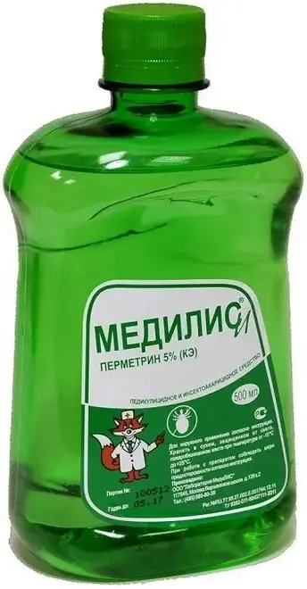 Медилис И педикулицидное и инсектоакарицидное средство (500 мл)